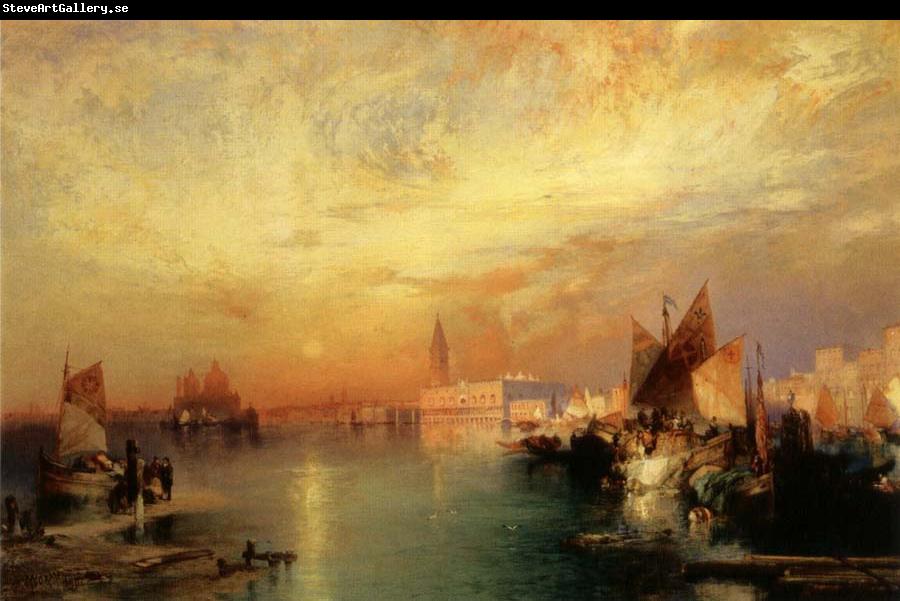 Moran, Thomas Sunset Venice